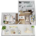 Appartement Smart Haus Azur 806 Winterberg