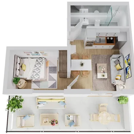 דירה Smart Haus Azur 806 ווינטרברג